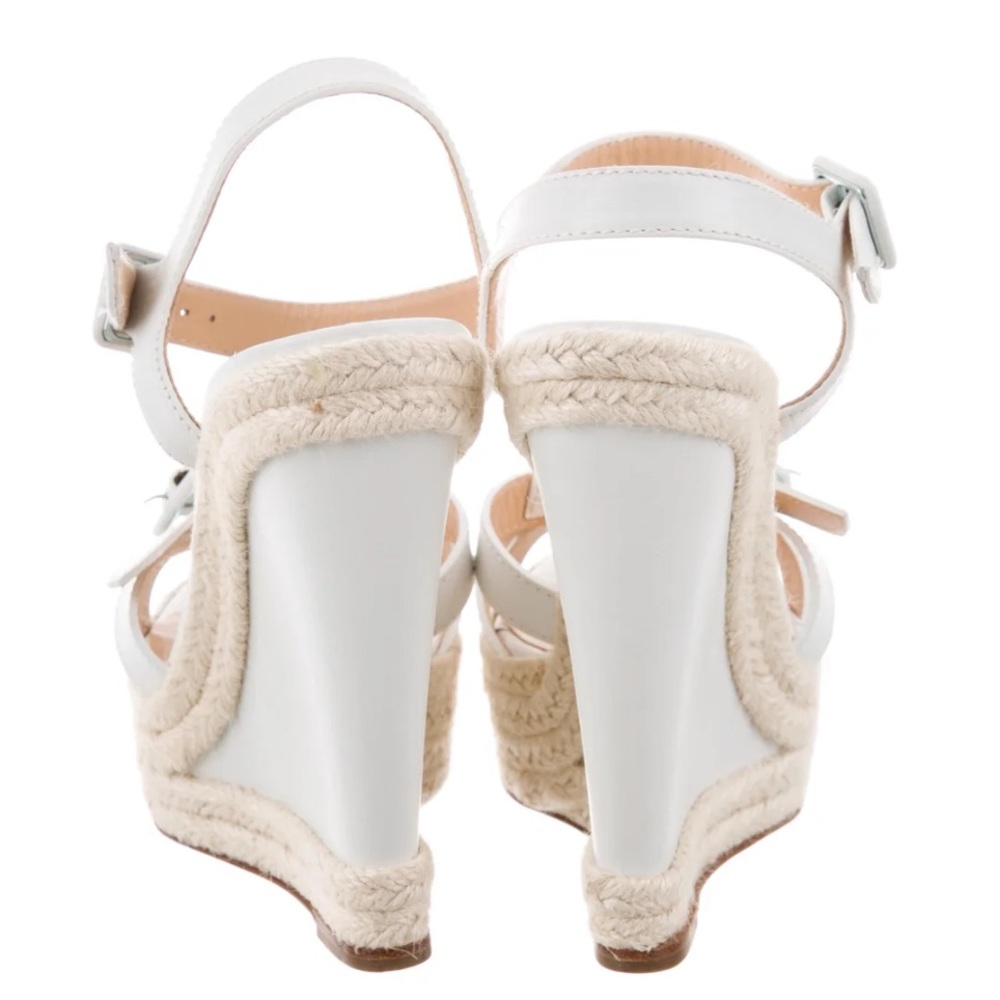 Christian Louboutin Espadrille Sandals 40. US 8.5 NWT NO ORIGINAL 📦 - Picture 7 of 11